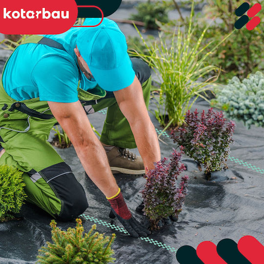 Kotarbau Ύφασμα Εδαφοκάλυψης 70gr/m² 3.2x2m Μαύρο