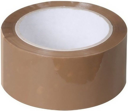 Set 6 Role De Bandă Adezivă Cu Zgomot Redus Pentru Ambalare Pachete Cu Aderență Ridicată Derulare Silențioasă 5 Cm X 66 M Maro