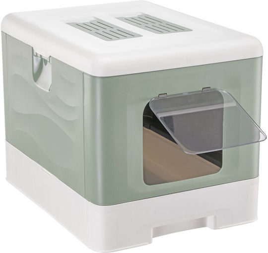 Ferplast Katzenklos Geschlossene Grüne M52 x B39 x H40cm