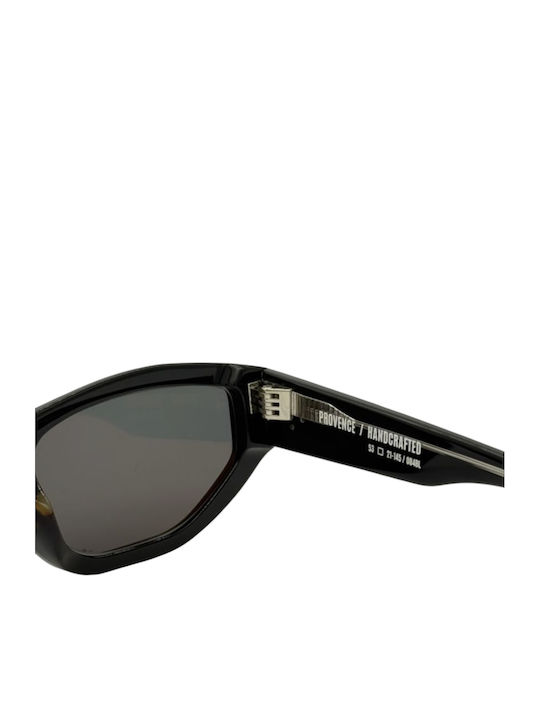Oscar & Frank Provence Sunglasses Black with Horn-Rimmed Frame Oscar & Frank Provence Sunglasses Black with Horn-Rimmed Frame