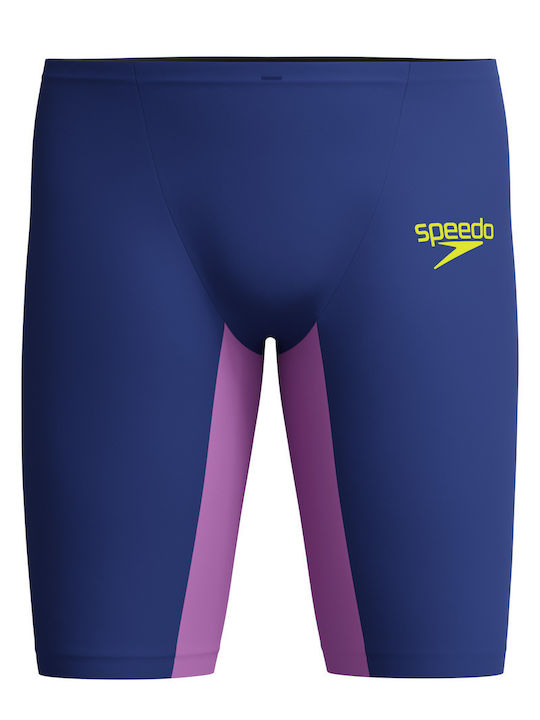 Speedo Мъжки Състезателен Заглушител Бански За Плуване Лилав