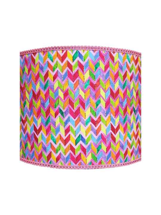 Oxygen Lumini Suspendate Fucsia Cu Bază De Bec E27 35x25cm