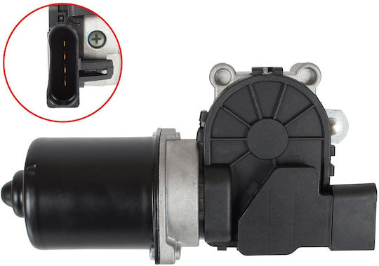Vw Polo 9n 01-10 Front Wiper Motor