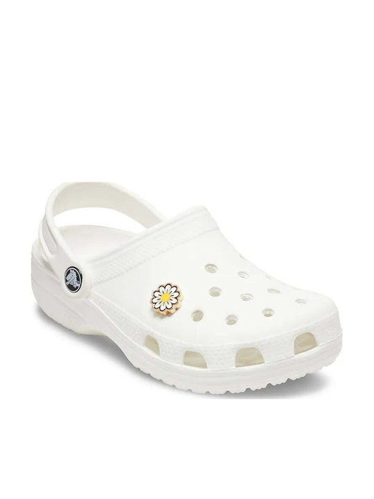 Crocs Jibbitz Charm Elevated Daisy Flower White Crocs Jibbitz Charm Elevated Daisy Flower White