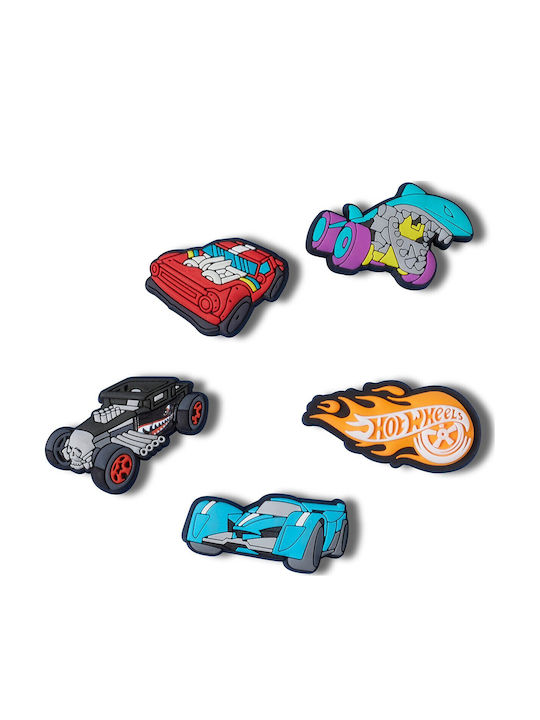 Crocs Jibbitz Charms Hot Wheels Multicolour 5 Pieces