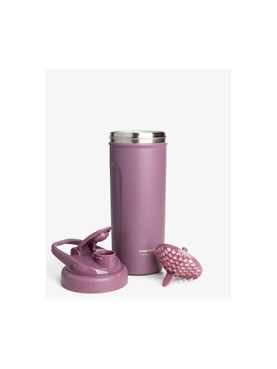 SmartShake Shaker Πρωτεΐνης 750ml Ανοξείδωτο Μωβ