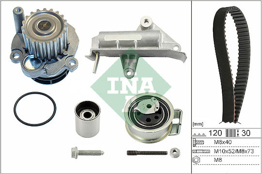 INA Pompa De Apă Auto Pentru Citroen C5 Volkswagen Bora Golf Passat Audi A6 Ford Galaxy