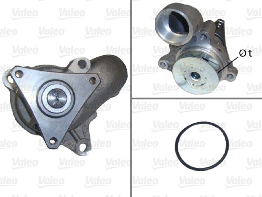Valeo Pompă de Apă Auto pentru Kia Ceed Cerato Picanto Rio Hyundai Accent Elantra Getz i10 i30