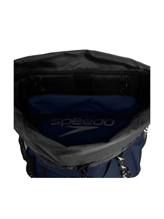 Speedo 35l Τσάντα Ώμου για Κολυμβητήριο Μαύρη