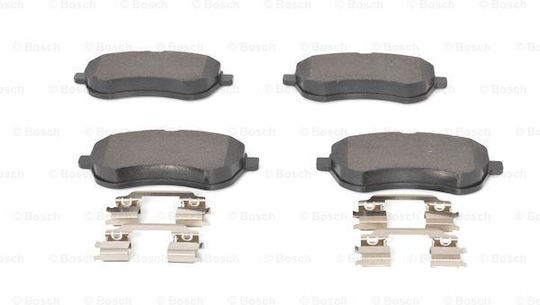Bosch Plăcuță de frână Față 1buc pentru Mercedes-Benz Clasa C C204 / S204 / W204 1.6-2.2D