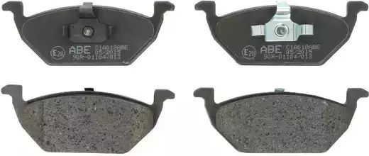 Накладки за спирачки Vw Beetle Cabriolet 5c7 Ate 13047072852