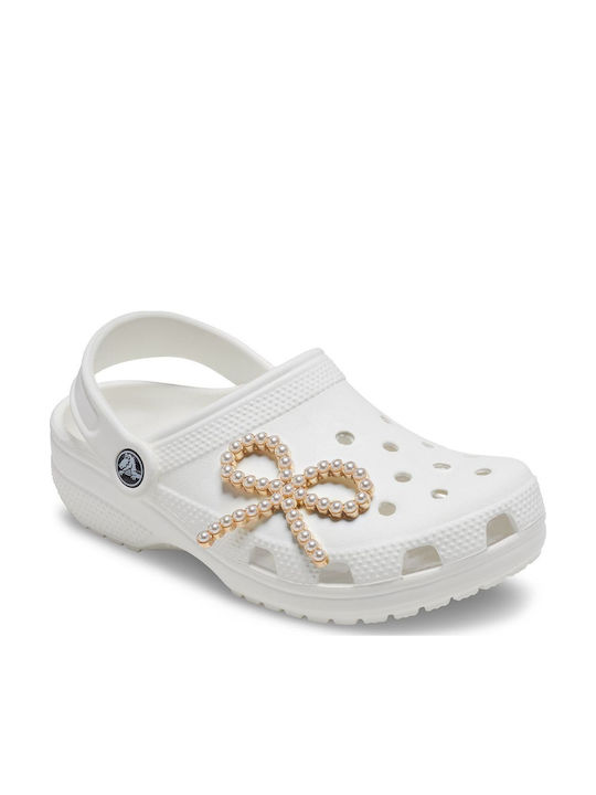 Crocs Jibbitz Charm Pearl Bow Crocs Jibbitz Charm Pearl Bow