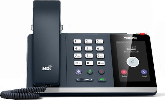 Yealink Mp54 E2 Teams Schnurlos IP-Telefon in Schwarz