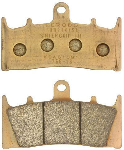 Ferodo Motorcycle Brake Pads Sintergrip St Metal Front Brake Pads Suzuki GSX-R1300 Hayabusa/Kawasaki ZRX 1200 for Kawasaki ZRX 1200 / ZX-7R Ninja / ZX-9R Ninja