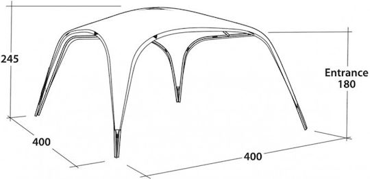 Outwell Strandsonnenschutz & Zelte Outwell Shelter Xl Grau