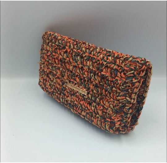 Aristourgimata Tobacco Pouch Made of Artificial Leather Handmade with Button Multicolour Tobacco Pouch