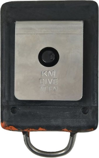 Km-dive Abnehmbares Kunststoffbeschichtetes Gewicht 1,5kg Schwarz Weiß