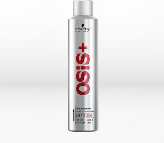 Schwarzkopf Osis+ Keep It Light Λακ για Ελαφρύ Κράτημα 300ml