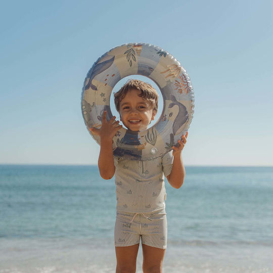 Little Dutch Kids' Swim Ring Ocean World Blue 50 Cm