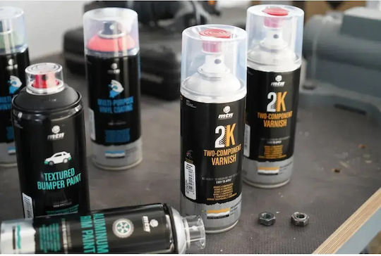 Montana Colors Spray Varnish 2k Varnish with Matt Effect Transparent 400ml