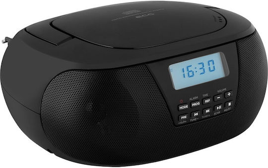 Ecg Cdr 550 Radio Cd Player 2 X 1.5 W Rms Tuner Fm Memorie 40 Posturi Usb Negru