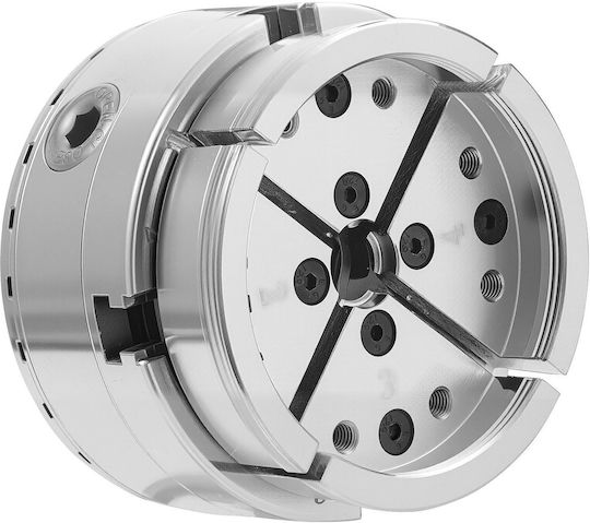 Vevor Wood Lathe Chuck 4 Inch 4 Jaw Self-Centering Thread 1 Inch X 8 Tpi Adapter Jaws Round & Step Nickel Plated High Hardness Steel Mgcckptj3jt4ibz0x001v0
