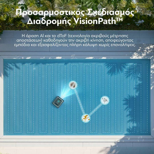 Aiper Scuba V3 Wireless Robotic Pool Cleaner Bottom For Pools 150m² With Filter 3.5lt