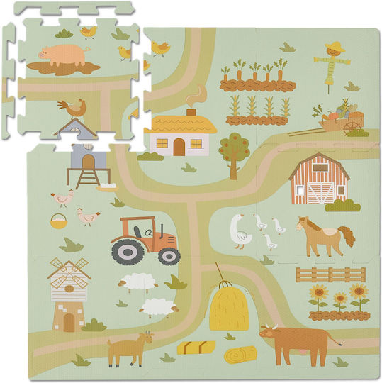 Relaxdays Puzzle De Podea Pentru Copii
