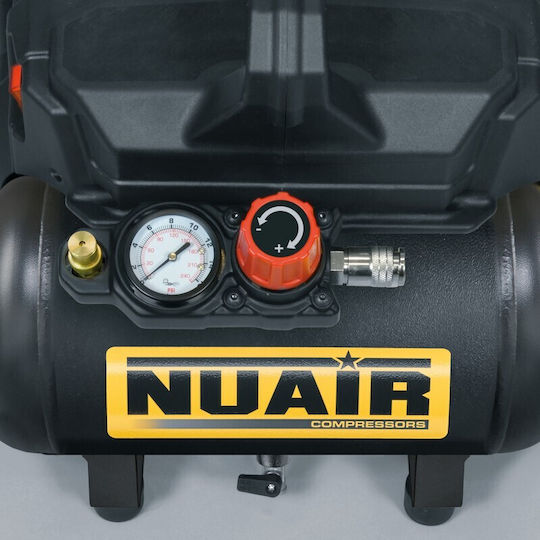 Nuair Luftkompressor Öl-Frei 6l 8 Bar Geräuschpegel 59db 1 Stück