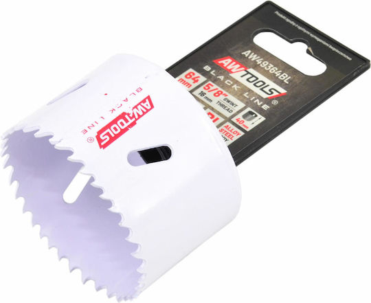 Awtools Awtools Bimetal Hss-co 8% Hole Saw 65mm Black Line
