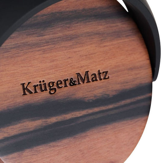Kruger & Matz KM0880EB Căști On Ear Wireless / Cu Fir cu 6 Ore Autonomie Maro