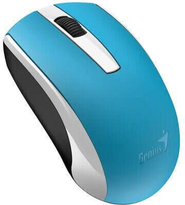 Genius ECO-8100 Mouse Wireless Albastru/Gri