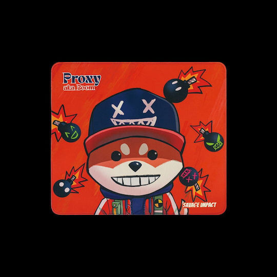 Mouse Pad A4tech Gaming Bloody "bp-45" Proxy Boom Fire Cauciuc Material Textil 451 X 400 X 5 Mm Imagine "bp-45 Proxy Boom Fire" 4711421 000956