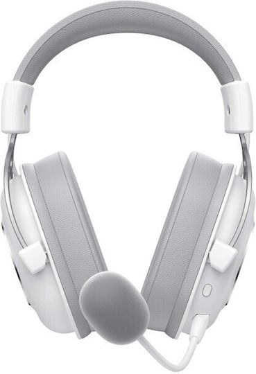 Havit H2002YG Over Ear Gaming Headset with 3.5mm / Bluetooth Connection White/Grey