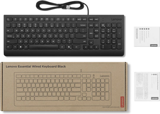 Lenovo Essential Безжична Клавиатура Кирилица