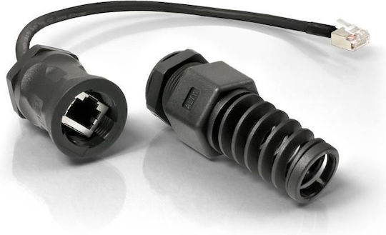 Quwireless Qurj45 Outdoor Ip68 Rj45 Socket Adapter 16cm Qrj45