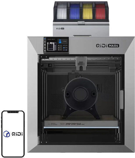 QiDi Max 4 Combo Eigenständiger 3D-Drucker mit Konnektivität Ethernet / USB / Wi-Fi