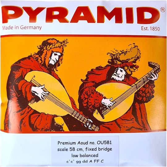 Pyramid Lute 0.650 Μονή Χορδή Nylon για Ούτι Τούρκικο Κούρδισμα