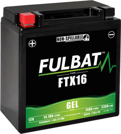 Fulbat Μπαταρία UPS με Χωρητικότητα 14Ah και Τάση 12V 550763