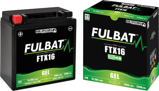 Fulbat Μπαταρία UPS με Χωρητικότητα 14Ah και Τάση 12V 550763