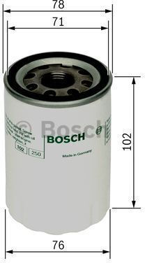 Bosch Oil Filter 0 451 103 109