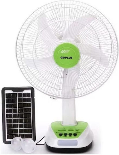 Solar System with Fan with Flash Light and USB Charging GD-FS16