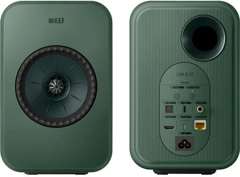 Kef Lsx Ii Αυτοενισχυόμενα Ηχεία με Wi-Fi & Bluetooth 70W (Ζεύγος) Πράσινα