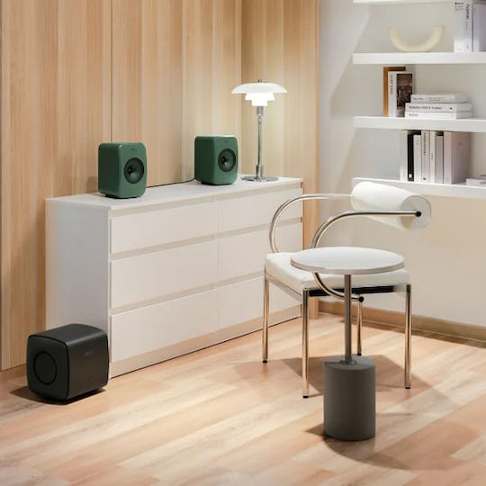 Kef Lsx Ii Αυτοενισχυόμενα Ηχεία με Wi-Fi & Bluetooth 70W (Ζεύγος) Πράσινα