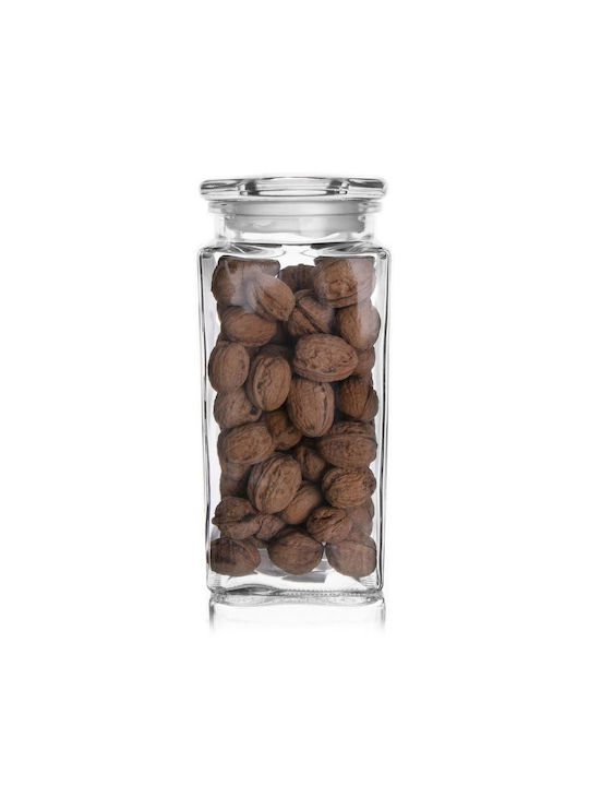 Orion Glasvase Für Kaffee / Nudeln Mit Deckel Transparente 1800ml