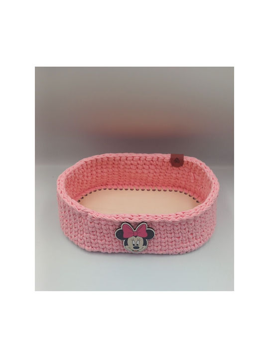 Aristourgimata Kinderzimmer-Aufbewahrungskörbe Rosa