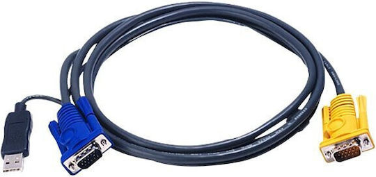 Aten KVM Καλώδιο για τo 2L-5203UP USB 3m