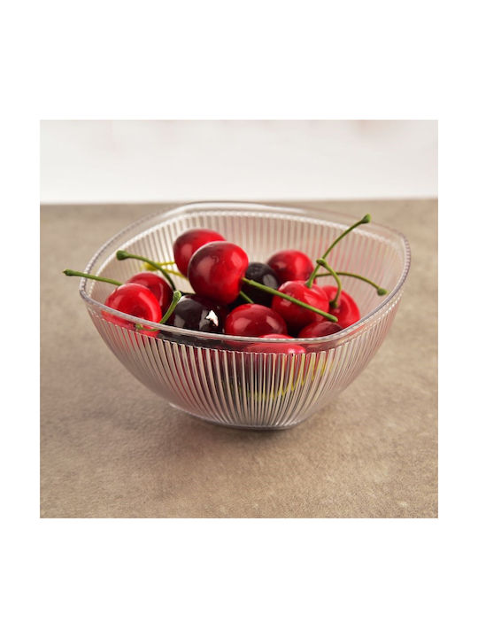 Orion Eiscreme-Schale Platz Kunststoff Transparent 12,5x12,5cm Orion Eiscreme-Schale Platz Kunststoff Transparent 12,5x12,5cm