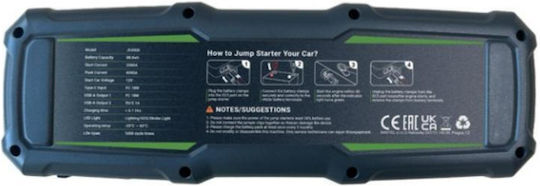 Navitel JS4000 Portable Car And Motorcycle Battery Jump Starter 4000A With Power Bank USB Flashlight 12V
