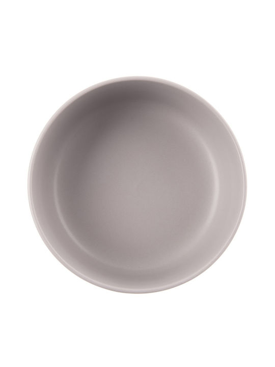 Orion Orion Servierschale Rund Keramik Grau Mit Durchmesser 16cm